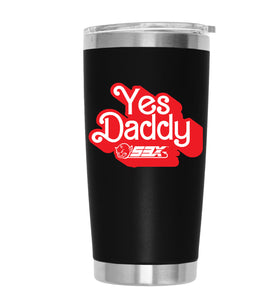 YESDADDY_RETRO-53X 20oz TUMBLER - BLACK