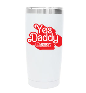 YESDADDY _RETRO-53X 20oz TUMBLER - WHITE