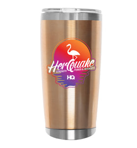 Herquake-Flamingo001 20oz TUMBLER
