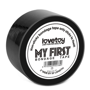 MY FIRST NON STICKY BONDAGE TAPE