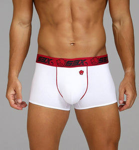 53X BOXER WHITE/RED