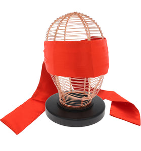 SEXCAPADES SATIN PLEASURE SCARF - RED