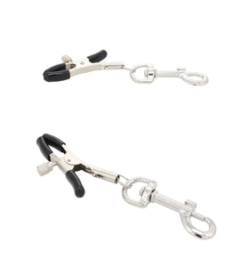 EFFECTIVE BEHAVIOR CLASP NIPPLE CLAMPS - SILVER