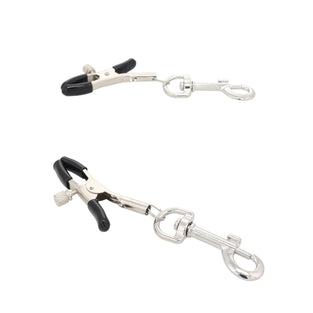 EFFECTIVE BEHAVIOR CLASP NIPPLE CLAMPS - SILVER
