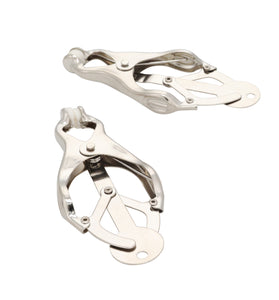 EFFECTIVE BEHAVIOR CLOVER NIPPLE CLAMPS - SILVER