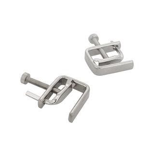 EROGENOUS ZONE SML SQUARE NIPPLE VICE - SILVER