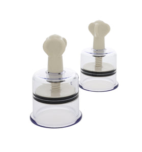 EROGENOUS ZONE TWIST NIPPLE CUPS - LRG