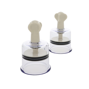 EROGENOUS ZONE TWIST NIPPLE CUPS - LRG