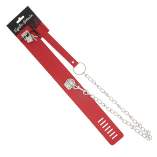 EFFECTIVE BEHAVIOR LOCKED COLLAR,LEASH - RED