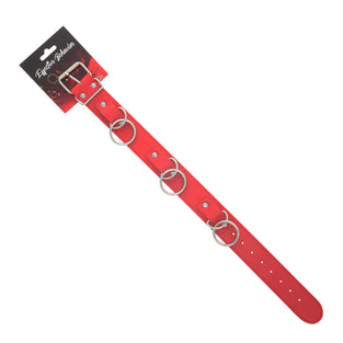 EFFECTIVE BEHAVIOR 4 LOOP COLLAR - RED