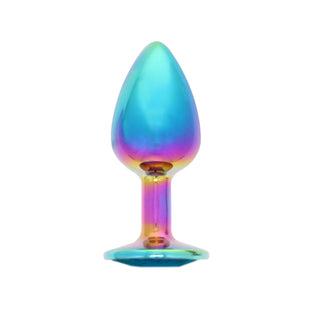 BOTTOM JEWELS MULTICOLOR ALLOY W/BLUE JEWEL SMALL PLUG