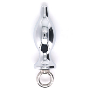 MED TEARDROP ALLOY PLUG - SILVER