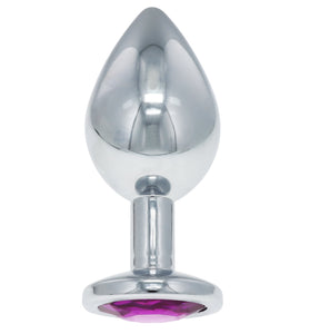 BJ STAINLESS STEEL PLUG SMALL - PURPLE
