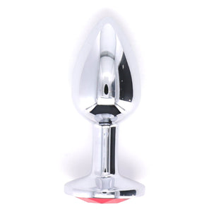 BJ STAINLESS STEEL PLUG SMALL - RED