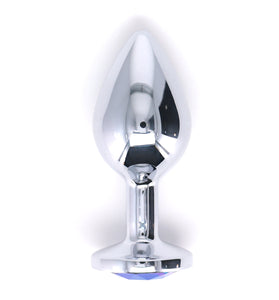 BJ STAINLESS STEEL PLUG MED - BLUE