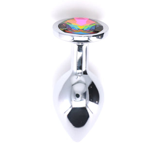 BJ STAINLESS STEEL PLUG MED - RAINBOW