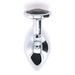 BJ STAINLESS STEEL PLUG MED - BLACK