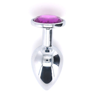 BJ STAINLESS STEEL PLUG LRG - PURPLE