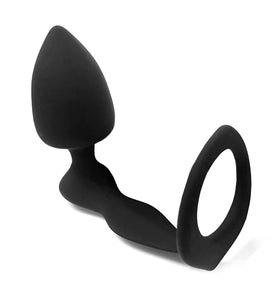 Cocked & Loaded Caliber C-Ring with Anal Plug