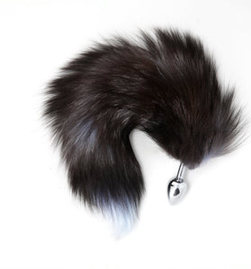 FOX TAIL BLACK/GRAY