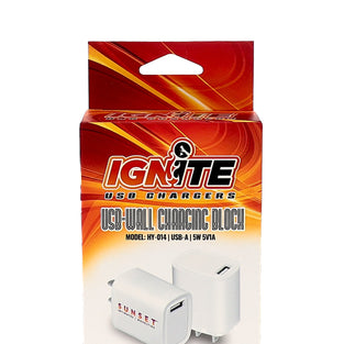 USB - WALL CHARGING BLOCK 5v/1a