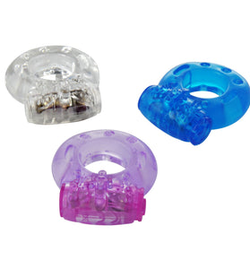 Vibrating Rock Hard Cock Ring Set