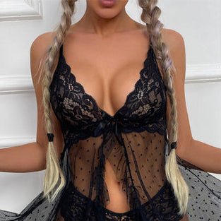 SI BABYDOLL & PANTY BLACK