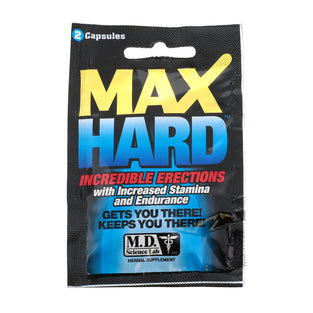 MAX HARD PILL CAPSULE BLISTER