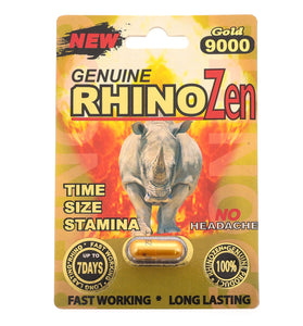 Rhino Zen 9000 Single Pill Pack
