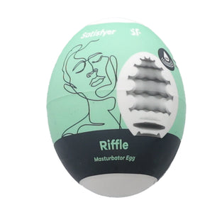 RIFFLE MASTURBATOR GREEN EGG SINGLE