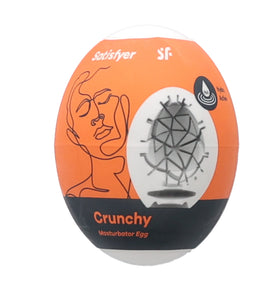 CRUNCHY MASTURBATOR ORANGE EGG SINGLE