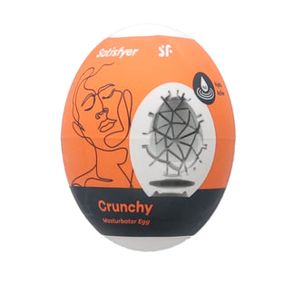 CRUNCHY MASTURBATOR ORANGE EGG SINGLE