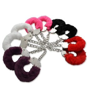 Soft and Furry Bondage Handcuffs - Consent and Comply Cuffs