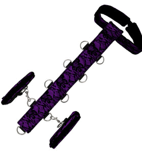 Neck and Wrist Body Restraint - Purple