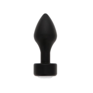BOTTOM JEWELS BLACK ALLOY W/ CLEAR JEWEL PLUG