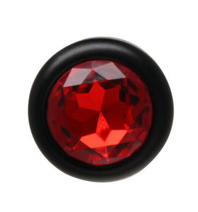 BOTTOM JEWELS BLACK ALLOY W/ RED JEWEL PLUG