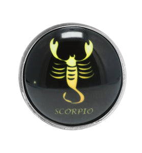 Zodiac Stainless Butt Plug, Scorpio