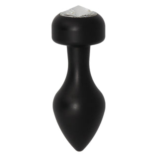 BJ BLACK ALLOY PLUG LRG - CLEAR