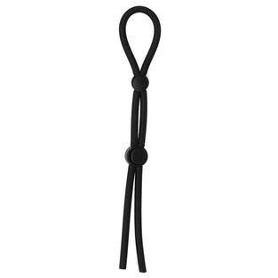 LARIAT LASSO COCK RING - 50CM - BLACK