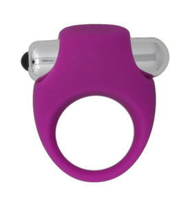 WILD NIGHT VIBRATING COCK RING - PURPLE