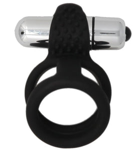 Go Go Vibrating Double Cock Ring