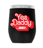 YesDaddy_Retro-53X 12oz WINE TUMBLER-BLACK