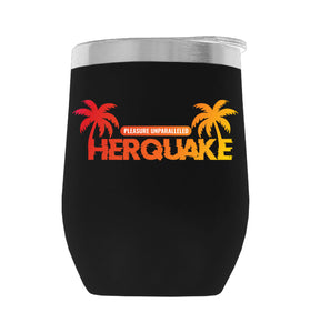 Herquake-Palm001 12oz WINE TUMBLER