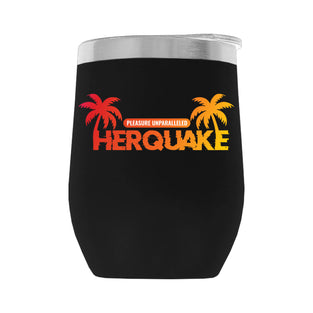 Herquake-Palm001 12oz WINE TUMBLER