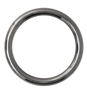 Thick Metal Cock Ring, Stainless 1.5 inch diameter