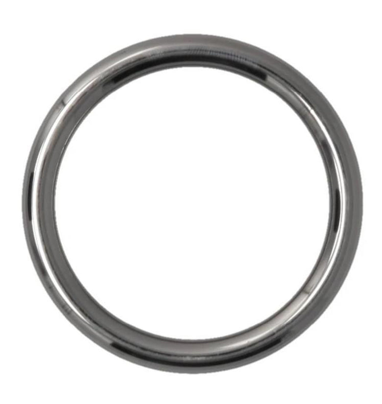 Thick Metal Cock Ring, Stainless 1.5 inch diameter