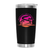 SUNSET DESIGN_001 20oz TUMBLER - BLACK