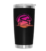 SUNSET DESIGN_001 20oz TUMBLER - BLACK