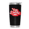 YESDADDY_RETRO-53X 20oz TUMBLER - BLACK