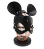 UNTAMED BLACK ADJUSTABLE MOUSE MASK